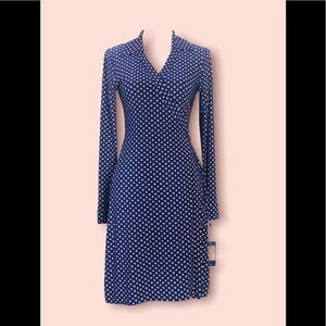 Tommy Hilfiger long sleeve wrap dress